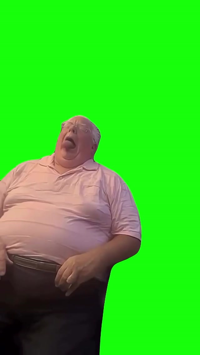 Unc Wiggling Tongue meme template blank
