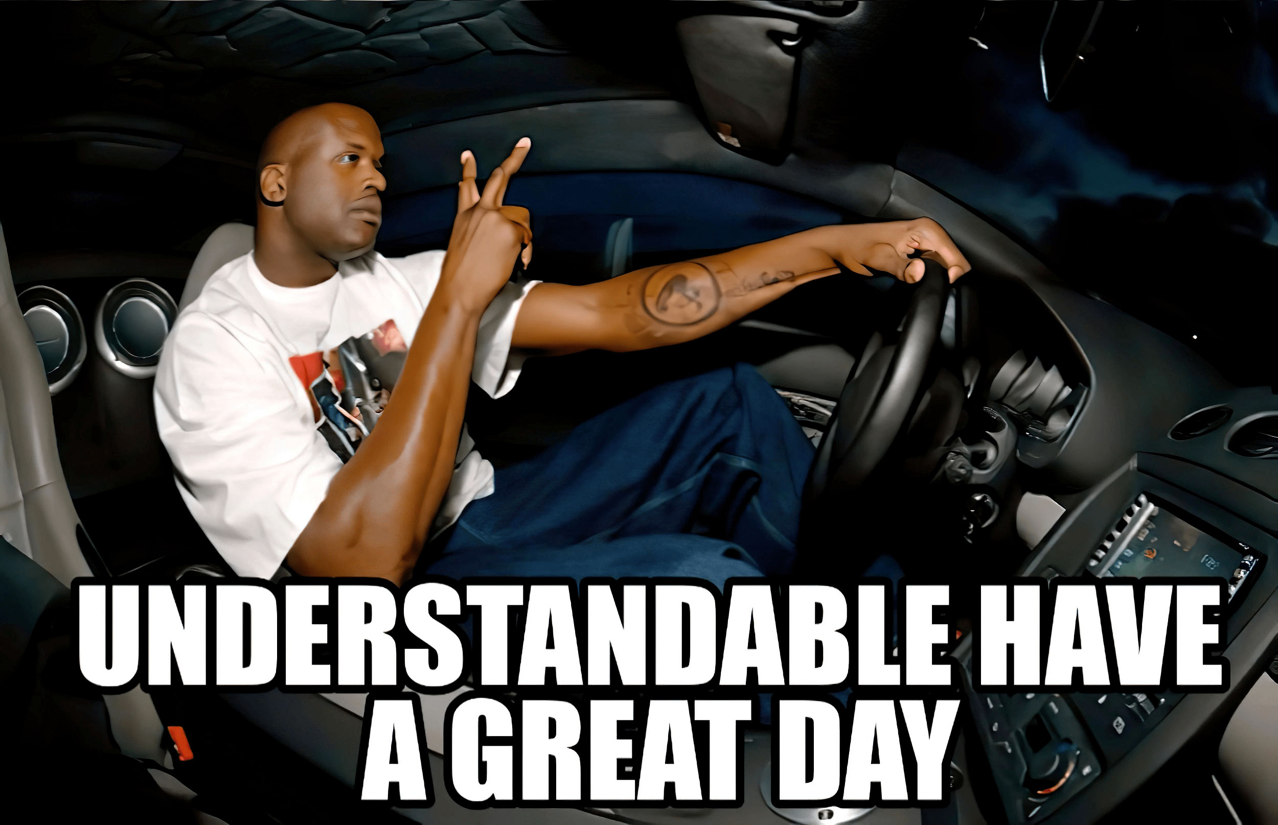 Understandable, Have a Nice Day meme template blank - image format