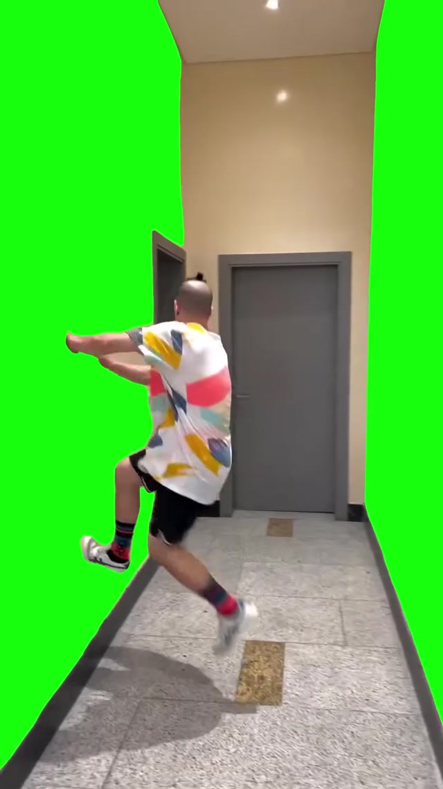 Wall Parkour meme template blank