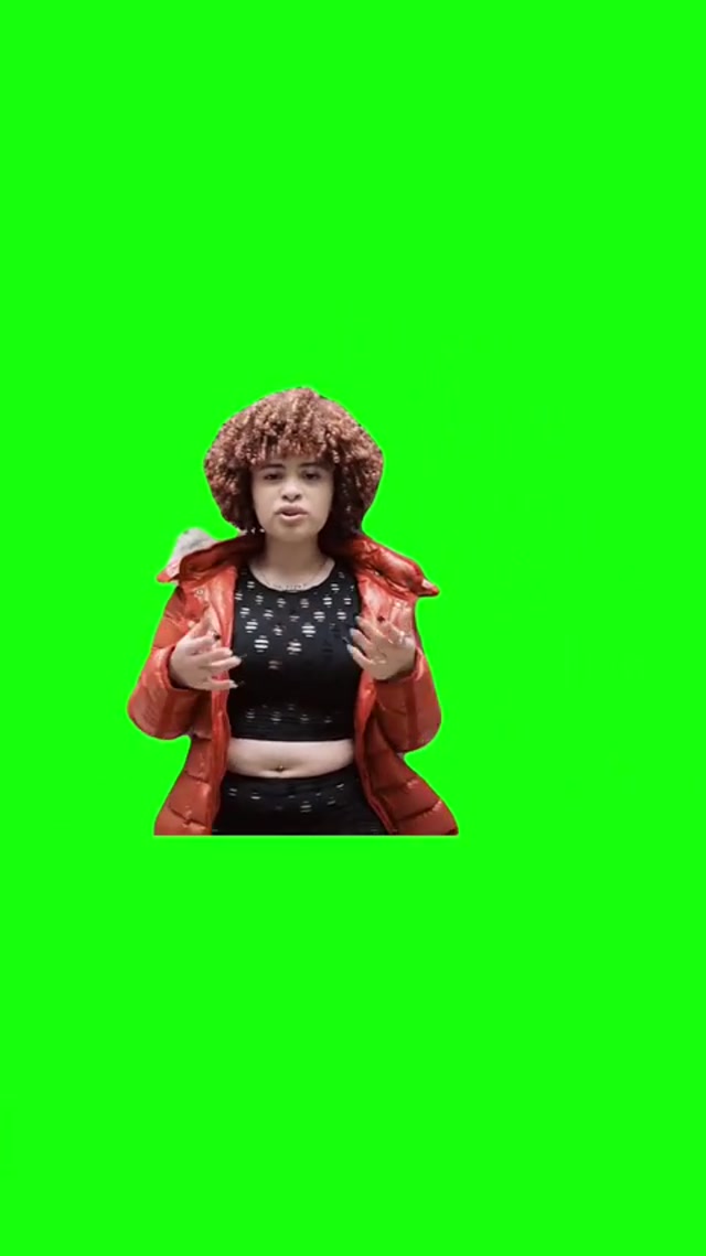“We Both from the Bronx, so I Know That You Dirty” - Ice Spice meme template blank