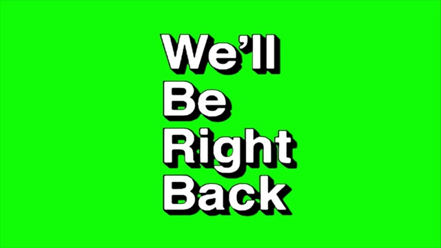 We'll Be Right Back meme template blank