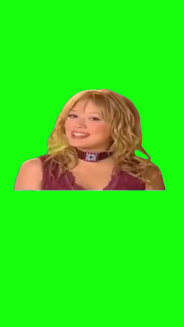 “Well That’s My Life” Hilary Duff meme template blank