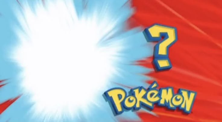 Who’s That Pokémon? meme template blank