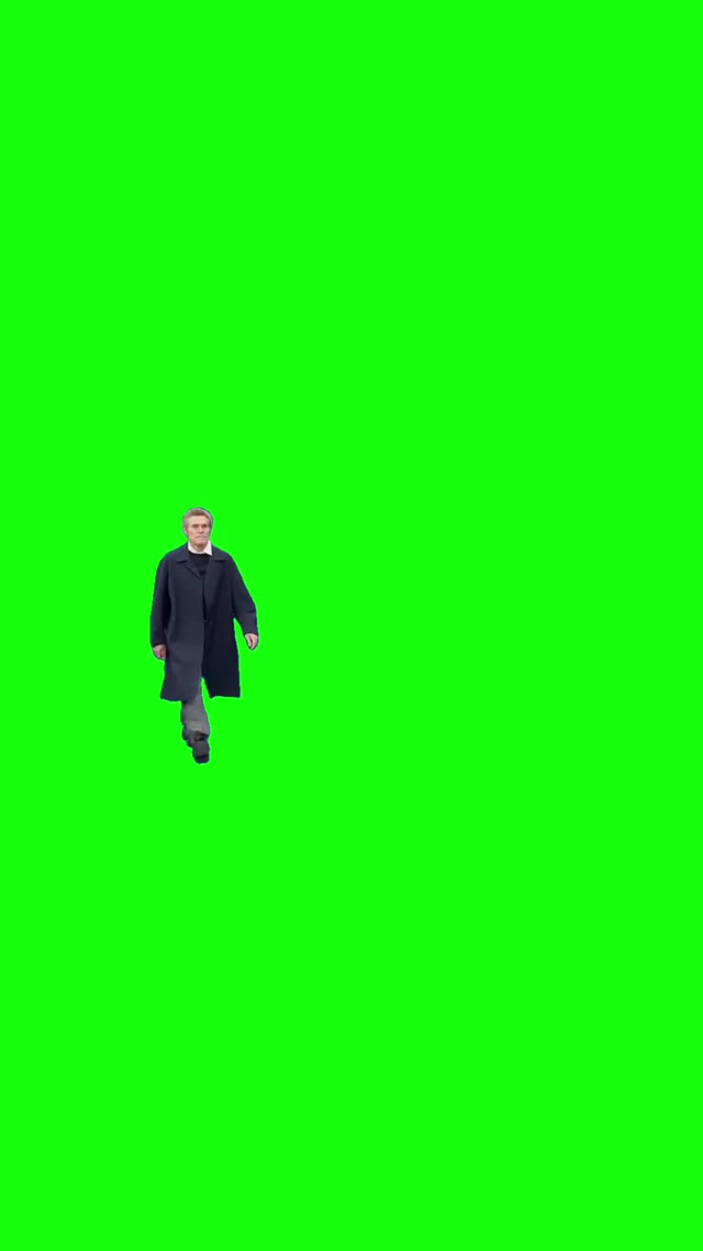 Willem Dafoe Runway meme template blank