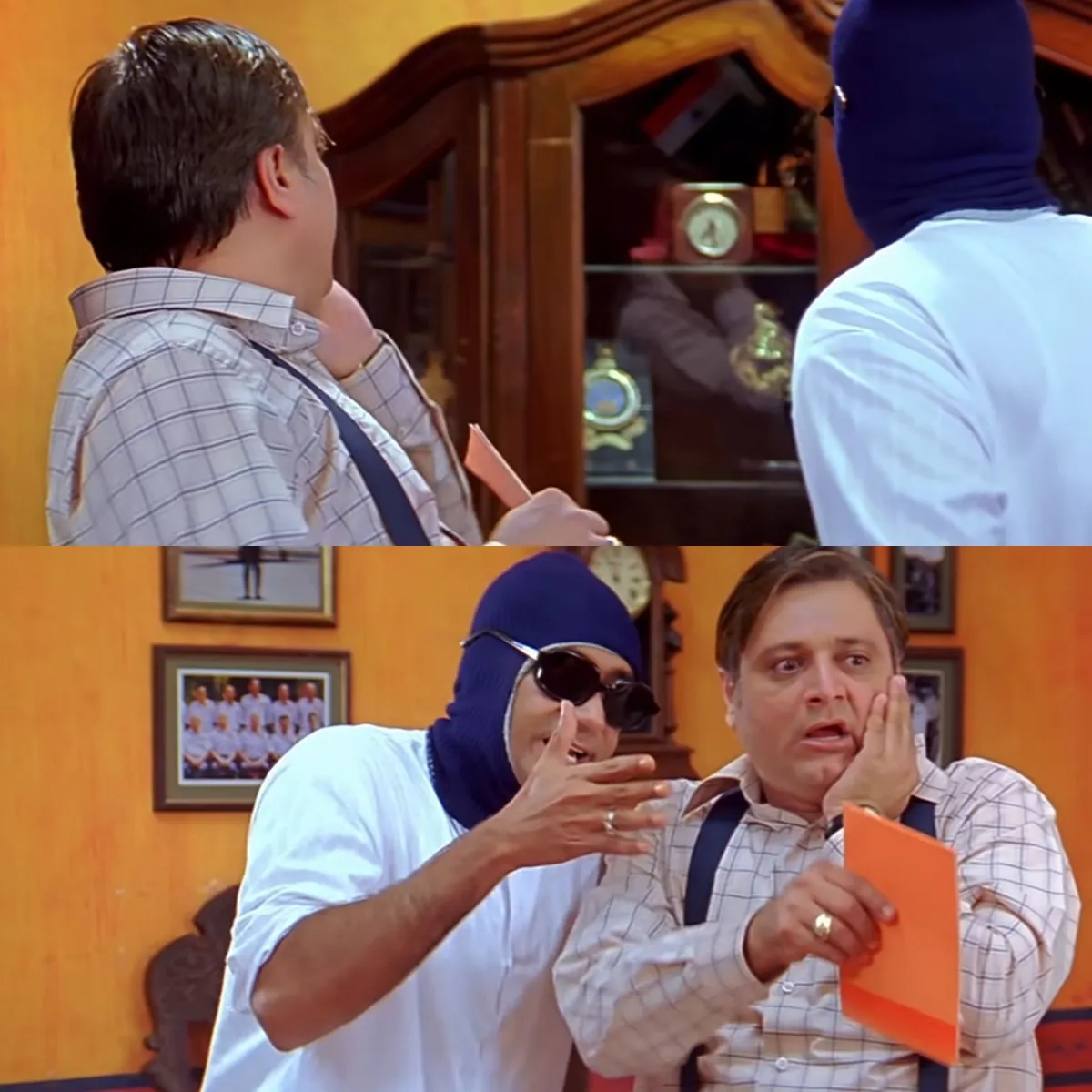 Wo Ghadi Dikh Rahi Hai meme template blank
