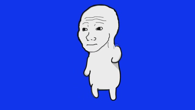 Wojak Alien Dance meme template blank