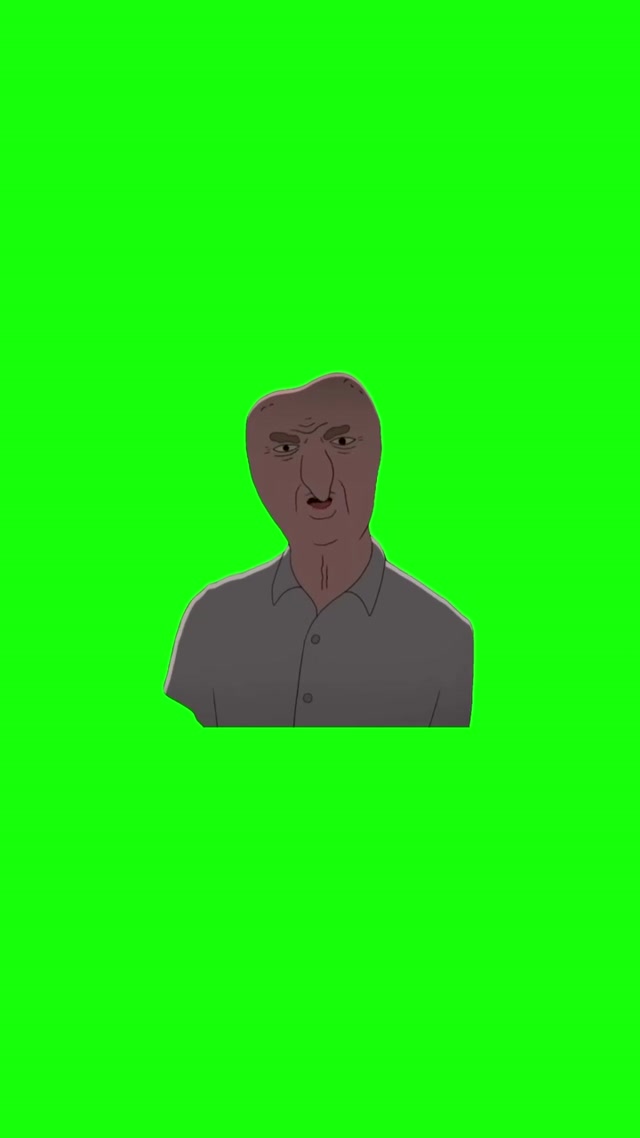 “You Think That’s Funny?” Rotoscope Guy meme template blank
