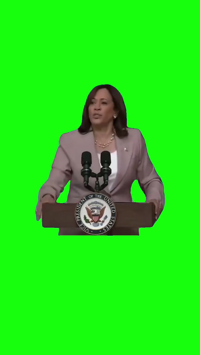 “You Think You Just Fell out of a Coconut Tree?” Kamala Harris meme template blank