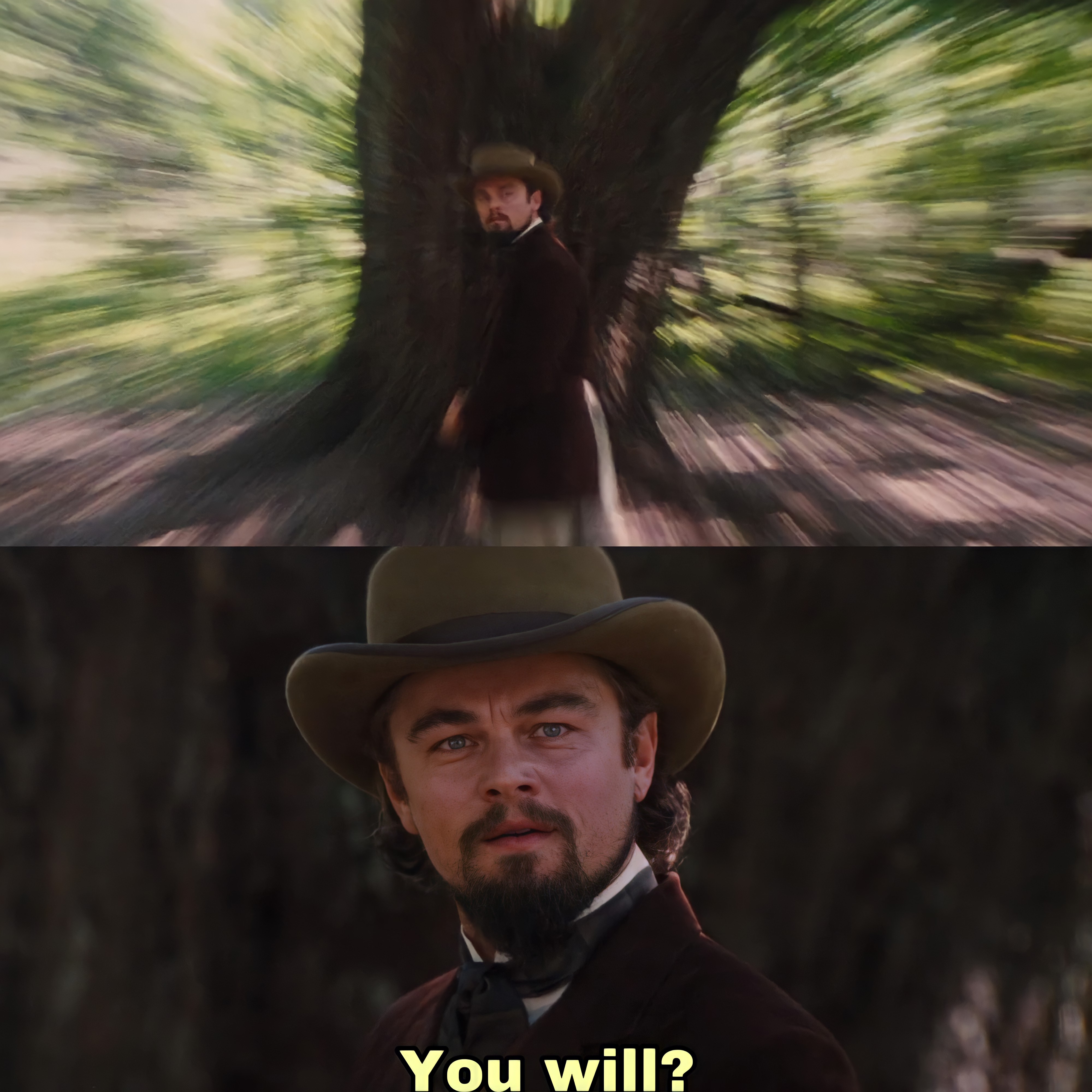You Will meme template blank - image format
