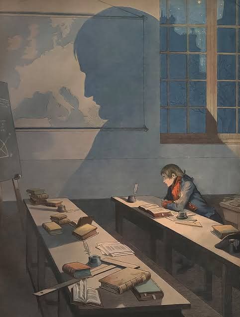 Young Napoleon’s Shadow meme template blank